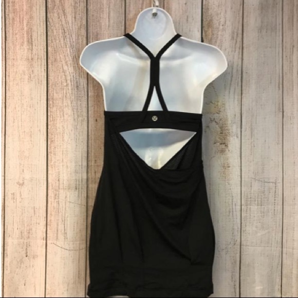 lululemon athletica Tops - EUC lululemon athletica Draped Workout Top Sz 4(?)